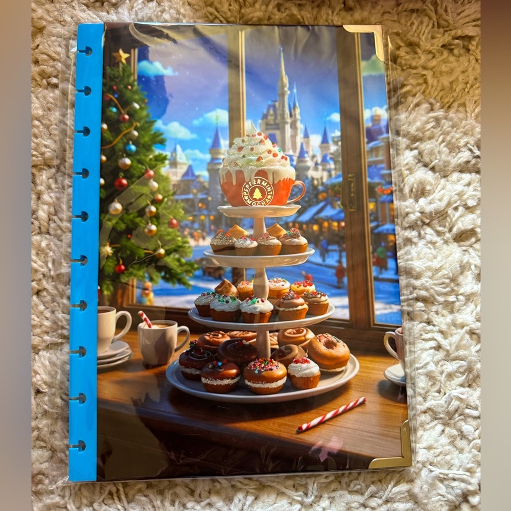 Daily Grind Planner Disney Christmas themed planner cover and dividers